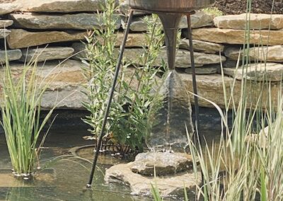 Bassin vortex pierre